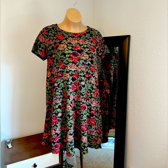 Floral Carly Hi-Lo Dress - Picture 1 of 6